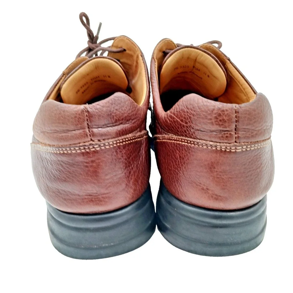 Johnston & Murphy Mens Size 9.5M Dress Shoes Brown Leather Oxford 20-7223‎